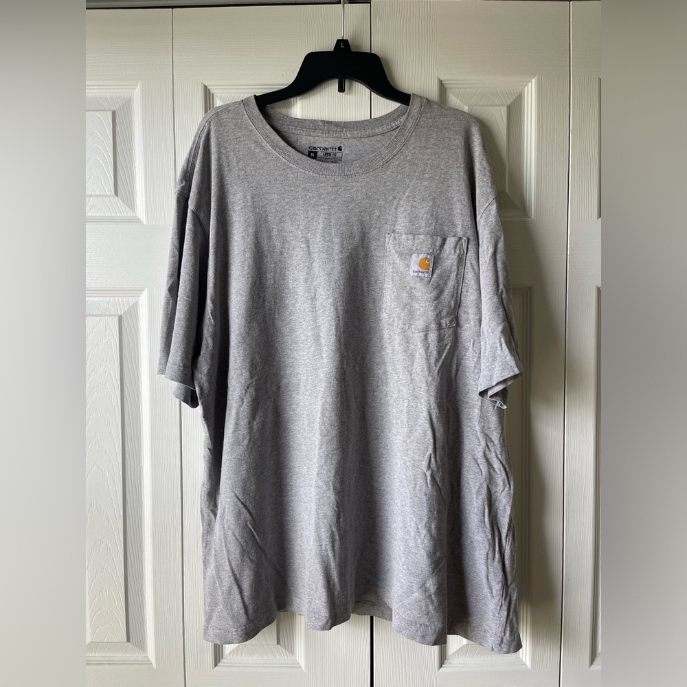 Men’s Grey Carhartt Loose Fit Tee